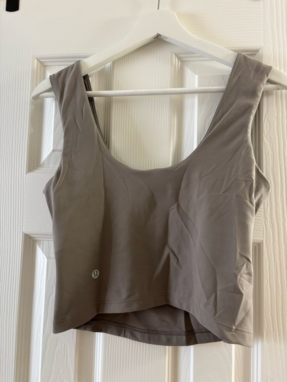 lululemon athletica Taupe Tank Top